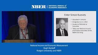 2020, Hugh Rockoff, "NBER and the Evolution of Economic Research 1920-2020"