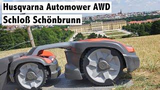 Husqvarna Automower 535 AWD | Rasenmähen für Schloss Schönbrunn in Wien