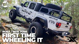 Jeep Gladiator Truck Overland EVO First Time Off-Road NORA New York Nitto JL JT Experience Part 2