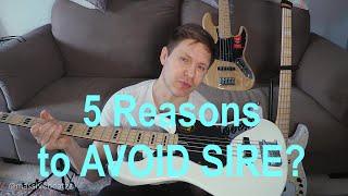 Are SIRE BASSES good? Top 5 Pros & Cons