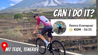 Can I hang with OLYMPIC CHAMPION on this 25km climb? // Mount Teide, Tenerife