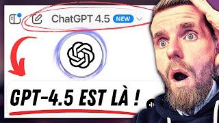 GPT-4.5 sur ChatGPT : Mon Test Complet (Top ou Flop ?)