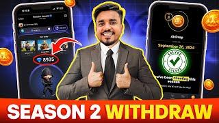 Hamster Kombat Season 2 Withdraw || Hamster Kombat Withdrawal Kaise Kare || Earn Pro