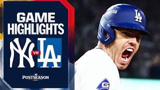 Yankees vs. Dodgers World Series Game 1 Highlights (10/25/24) | MLB Highlights