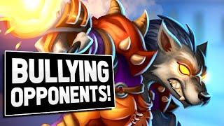 BULLYING OPPONENTS WITH THE STRONGEST ROGUE DECK! | Galakrond Rogue | Standard | Hearthstone