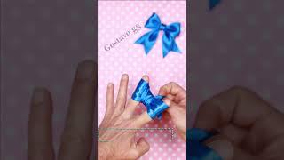 How to make simple easy bow   How to tie a perfect bow!