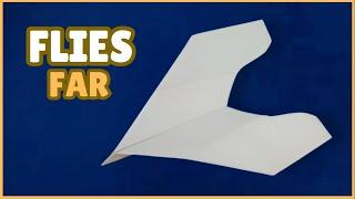 How to Make a Straight Flying Paper Plane - Best Paper Airplanes Ever