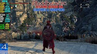 Bloodborne PC Huge Progress (Blood On Clothes & Weapons) ~ ShadPS4 v0.4.1 WIP - FPS Unlocked