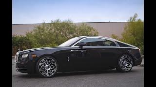 ИЗГОТОВИЛИ КОВАНЫЙ КОМПЛЕКТ (FORGED WHEELS) R21/22/23/24 ROLLS-ROYCE WRAITH , модель: PUR RS37.V2