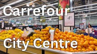 Carrefour Hypermarket Walking Tour , City Centre Ajman, UAE