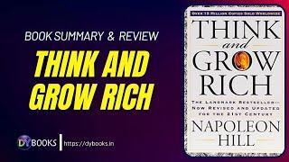 Think and Grow Rich - Book Summary & Review | DY Books