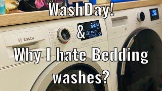 WashDay with Bosch Serie 6 & Beko Hybrid tumble dryer….