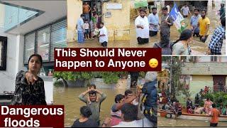 Worst Horrible Situation Khuda Kare Aisee Situation kisi ko Na Dekhni Pade | Floods in Vijayawada