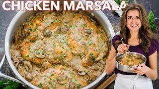 Creamy Chicken Marsala Recipe - 30 Minute Dinner