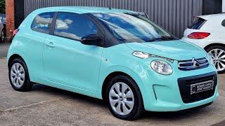 2019 (19) Citroen C1 Feel 1.0 VVT-I 3Dr in Pacific Green. 39k Miles. 2 Owners. 4 Services. DAB £6750