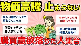 【2ch有益スレ】2025年も物価高騰が止まらない！購買意欲が落ちてきた人どうする？？【ガルちゃんまとめ】