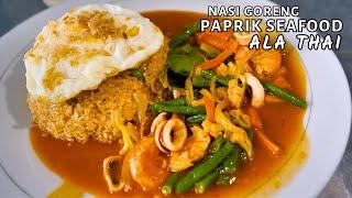 ENAKNYA! Nasi Goreng Paprik Seafood Ala Thai