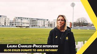 INTERVIEW | Laura Charles-Price talks Girls Pathway donation from Glos Exiles