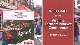 Clips from the 2023 Virginia Farmers Market Conference