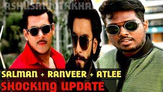 #Atlee has approached #SalmanKhan and #RanveerSingh for his next two-hero action entertainer