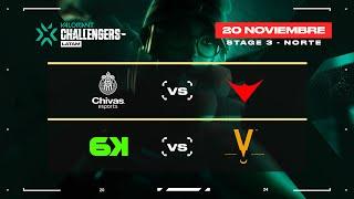 Día 1|Semana 1| VCL Latam Norte | Fase Regular - [ CHV vs KTNA] [ 6K vs MVR]