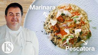 Seafood and Marinara Risotto in One Dish with 2 Michelin-star chef Gennaro Esposito