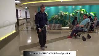 Ahmet KARAMERCAN / Before and After Surgery Parkinson's Treatment DBS in Turkey