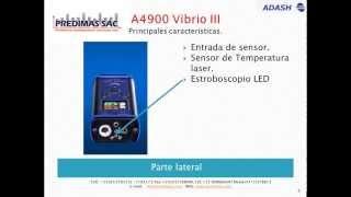 Vibrometro - A4900 Vibrio III. Adash Perú.