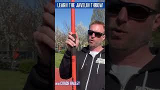 Javelin Throw Grip #javelinthrow  #howto #javelingrip