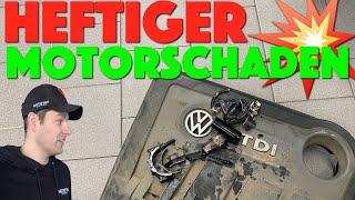 VW Motor explodiert auf A2 ! Wir gucken woran es lag !