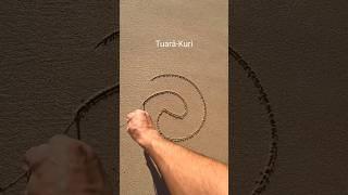 Meaning Behind Māori Art #maori #māori #art #aotearoa #sandart #sanddrawing #foryourpage #nz