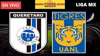 QUERÉTARO VS TIGRES EN VIVO JORNADA 8 Liga MX 2024