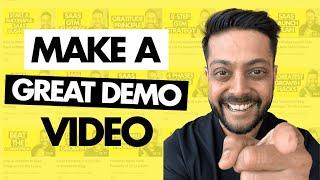 How to Make a Product Demo Video