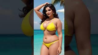 AI ART INDIAN LOOKBOOK BIKINI MODEL| BEAUTY LOOK