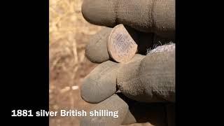 Metal detecting near old railway lines east of Perth Western Australia