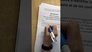 Exercice de français niveau B1 : identifier les fautes d'orthographe et les corriger