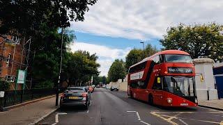 Driving in London | Saturday morning drive through Islington, Camden, Barnet