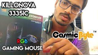 Cosmic Byte Killonova 3335IC Wireless Gaming Mouse Unboxing and Review !