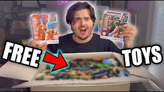 A FAN SENT ME A HUGE BOX OF ACTION FIGURES!