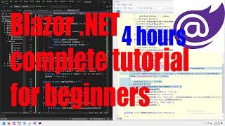 Blazor .NET 8 complete tutorial for beginners - 4 hours - May 2024 - 277dbe4c