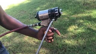 GRACO FUSION SPRAY FOAM GUN FLUSHING