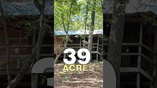 For Sale: Hunting Cabin on 39 Acres. $160,000 #countryestate #hunting #cabininthewoods #cabinforsale