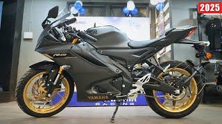 2025 YAMAHA R15 V4.0 OBD-2B Review - Price & All Colors | Features | Black
