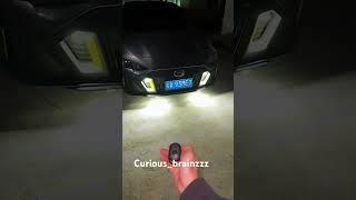 Rainbow ride light. #curiousminds #technology #carslover