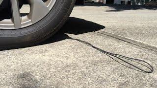 ZUS Super Duty Cable Gets Crushed by a Car