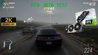 MSI GeForce RTX 3070 SUPRIM X 1440p Test Forza Horizon 5