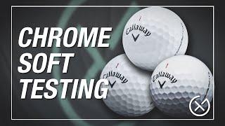 TESTING 2022 CALLAWAY GOLF BALLS with Johnny Wunder // Chrome Soft, Vs. X, and X Ls