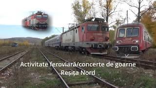 Activitatea feroviară Reșița Nord din 01.11.2024