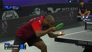 FULL MATCH | Liam Pitchford vs Quadri Aruna | MS R32 | #WTTDoha 2025