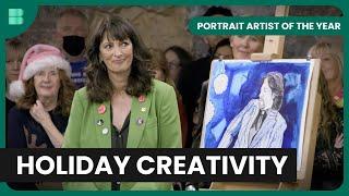 Holiday Art Magic with Celebrity Sitters - Portrait Artist of the Year